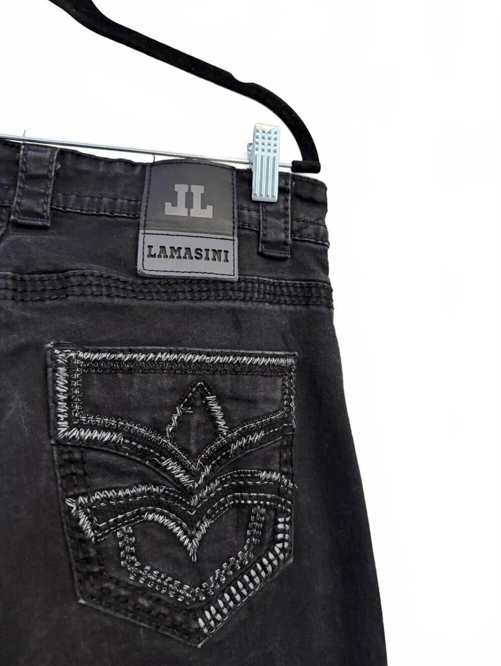 Lamasini Black Jeans Size 31/30‎